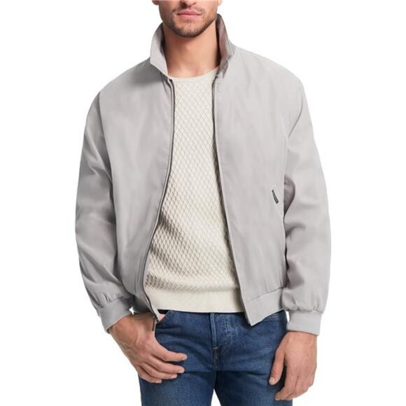 Weatherproof Men's Golf Jacket - Lightweight Windbreaker, Water-Resistant - Picture 1 of 7